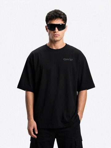 T-Shirt 'Wolf Hunter' QWX2 en noir