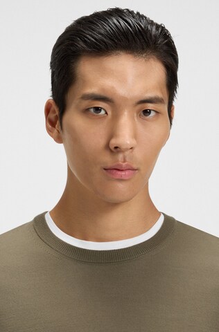 BOSS Sweater 'Leno-P' in Brown