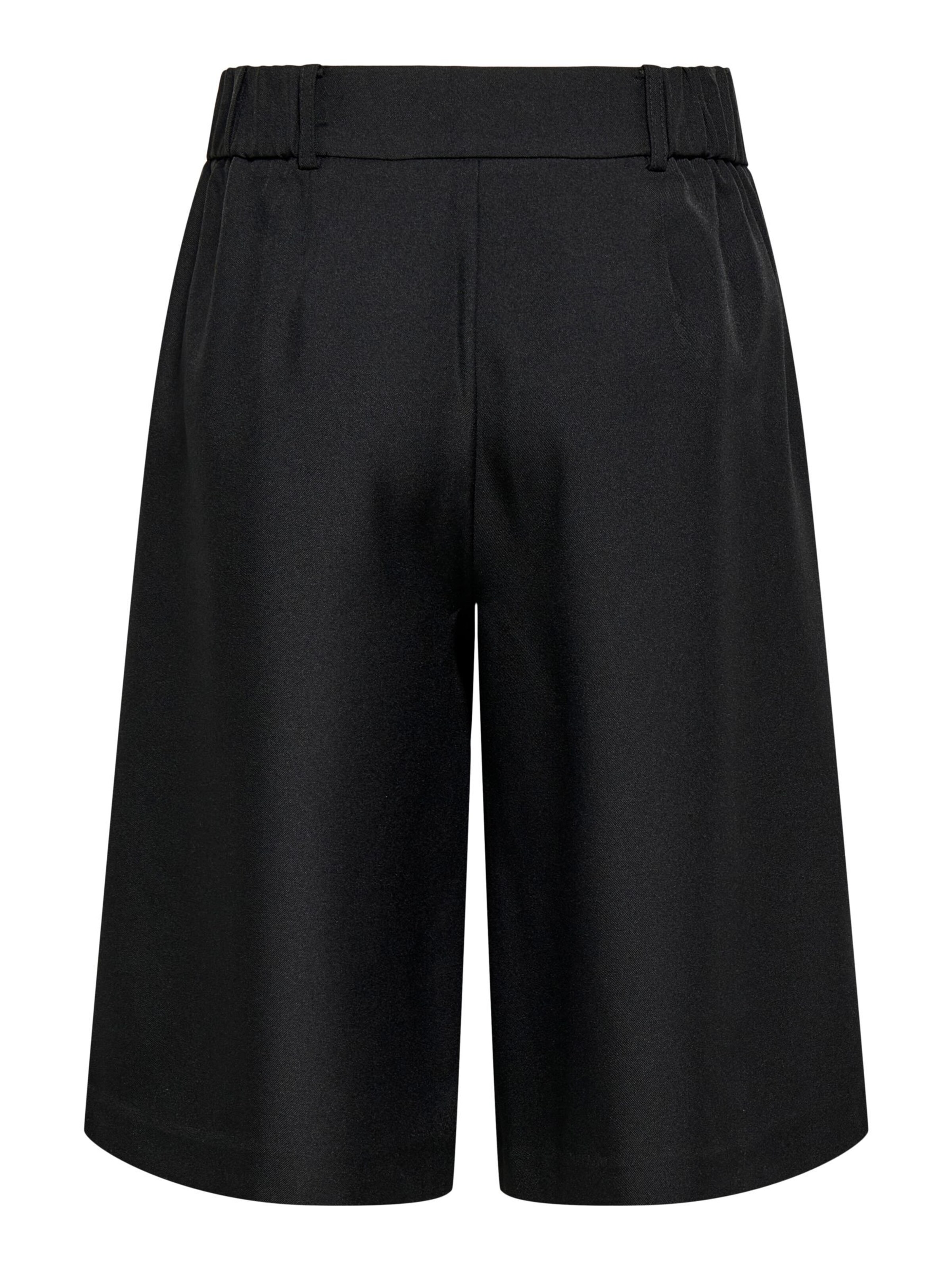 ONLY - Pierna ancha Pantalón plisado 'ONLLinda' en negro