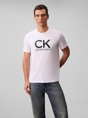 Calvin Klein Jeans Футболка в Белый: спереди
