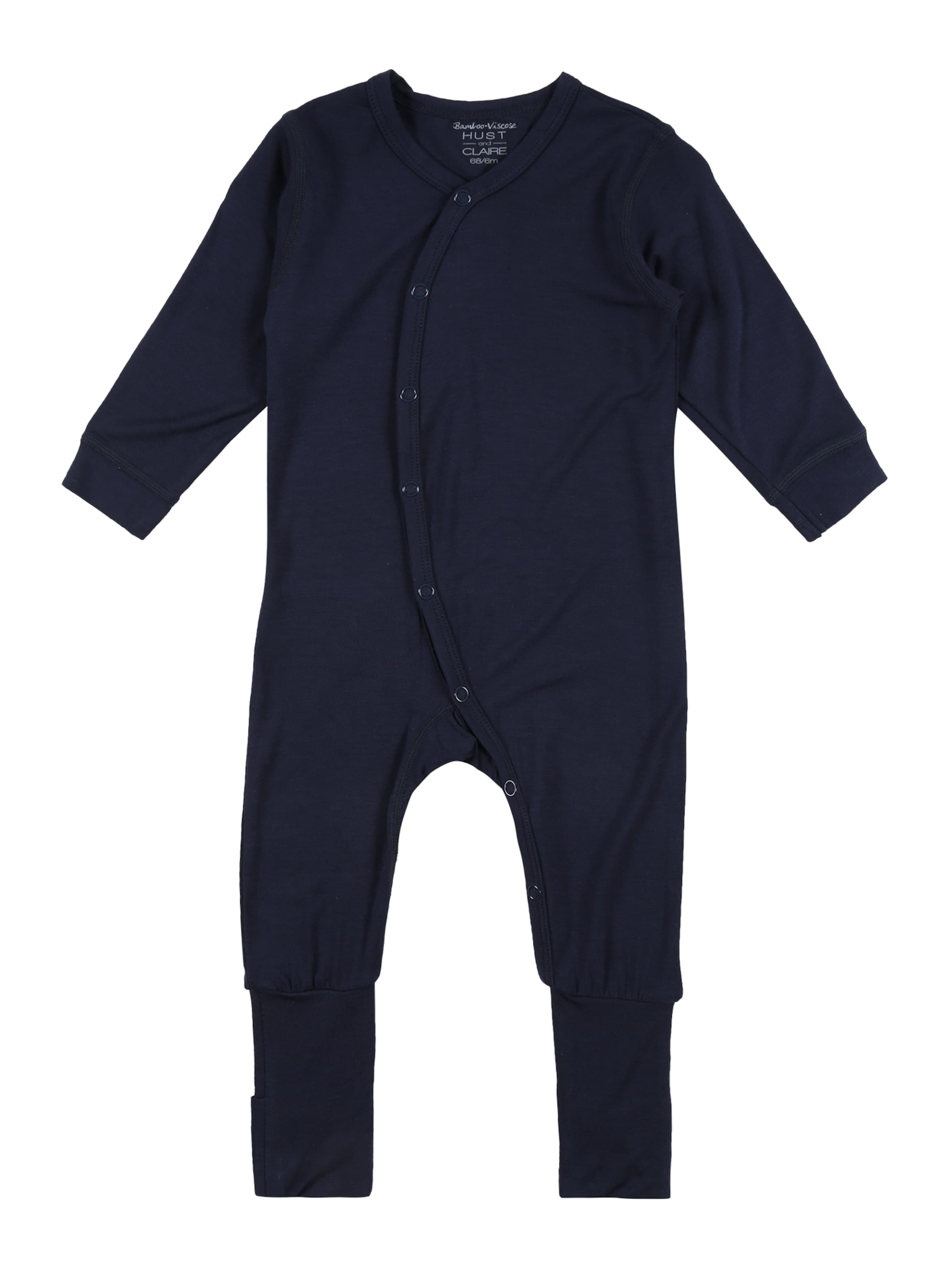 Hust & Claire Romper/Bodysuit in Blue: front