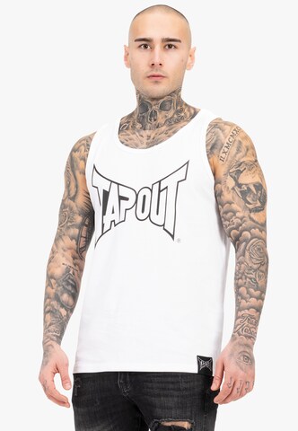 Tapout Футболка 'TIPTON SINGLET' в Белый: спереди