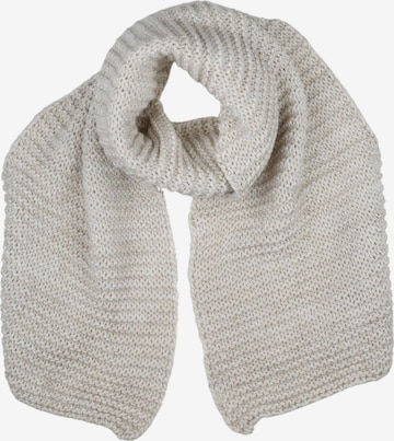 COLLEZIONE ALESSANDRO Schal 'Strick-It' in Beige: Vorderseite