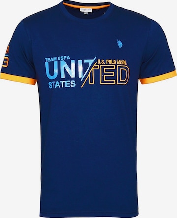 U.S. POLO ASSN. Shirt in Blue: front