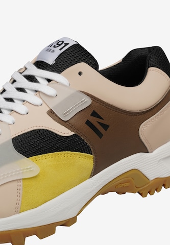 N91 Sneakers laag in Zwart