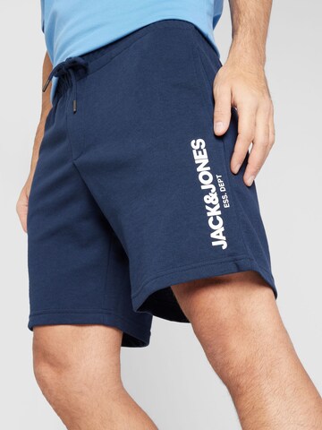 JACK & JONES Normalny krój Spodnie 'JPSTGale' w kolorze niebieski