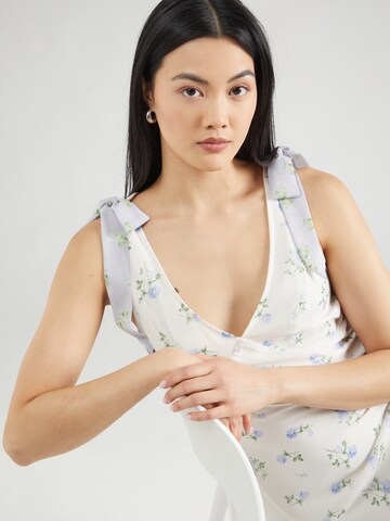 TOPSHOP Kleid 'Mix and Match' in Weiß