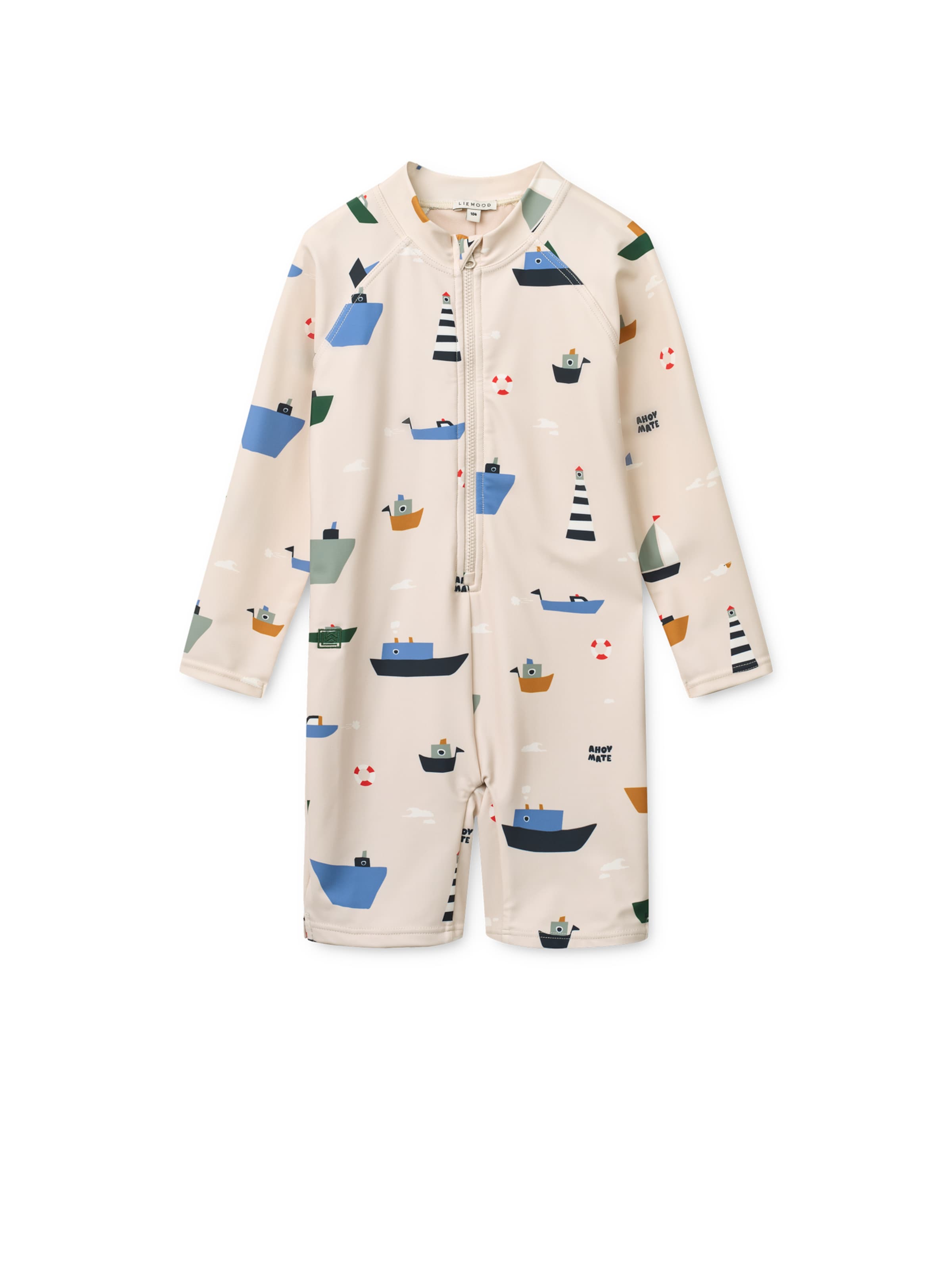 Protezione dai raggi UV di Liewood in beige: frontale