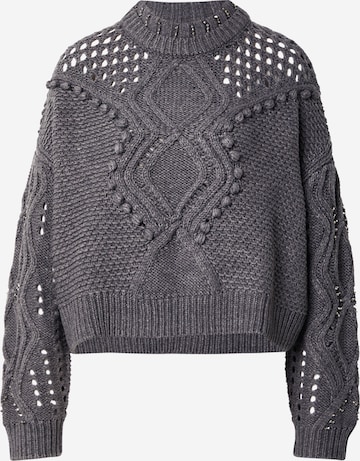 Liu JoPulover 'Maglia Chiusa' - siva boja: prednji dio