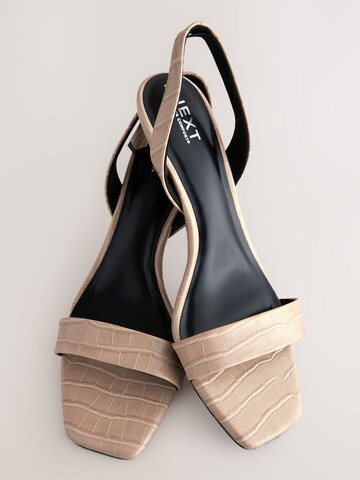 Next - Sandalias en blanco