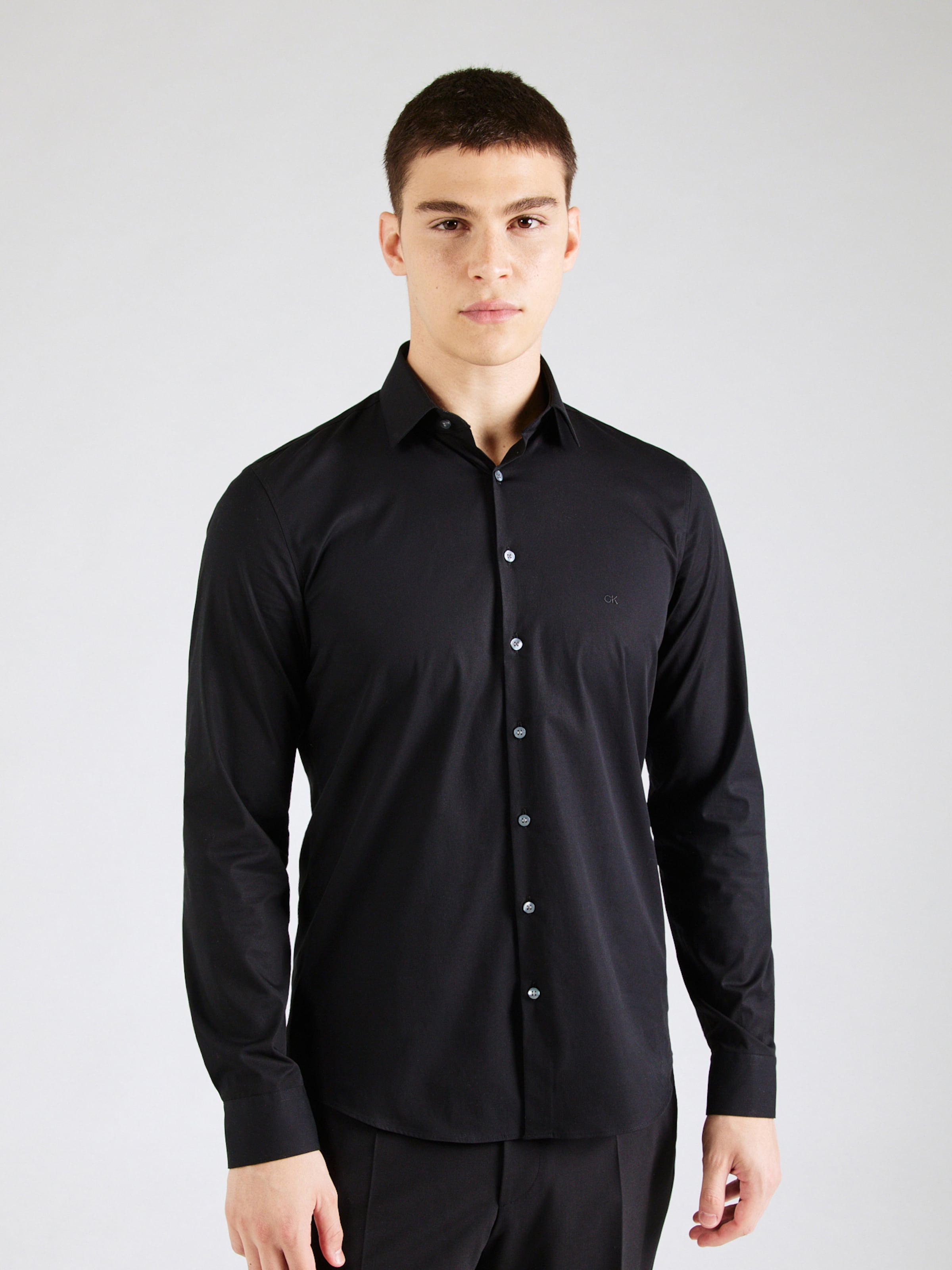Calvin klein fitted shirt hotsell