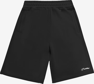 Pantalon 'Lazy Riviera' Prohibited en noir : devant
