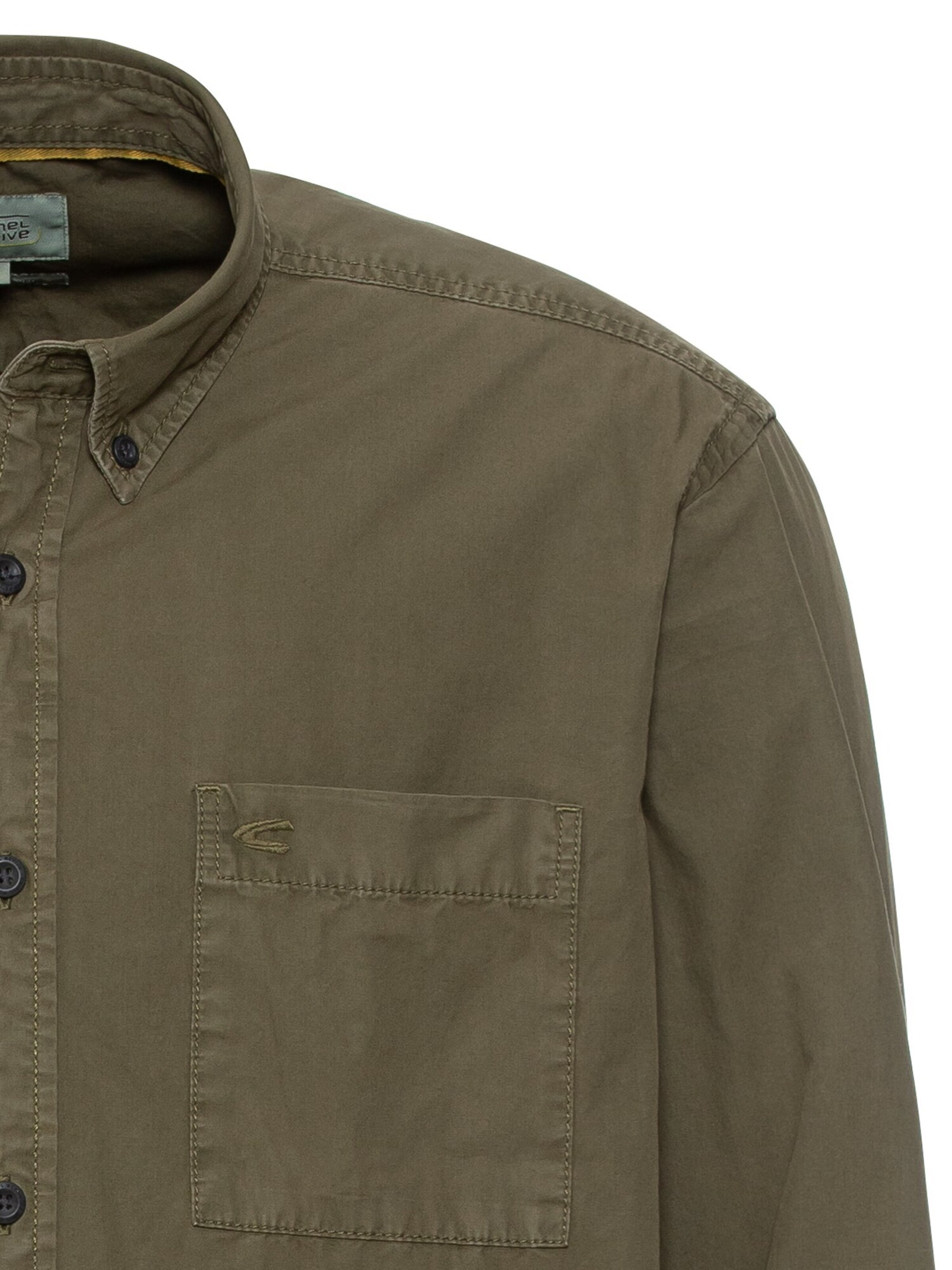 CAMEL ACTIVE Regular fit Button Up Shirt in Green