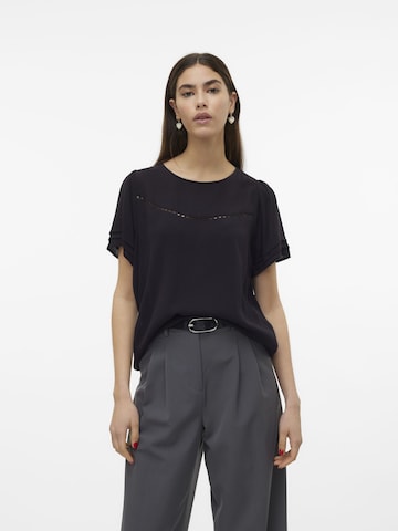 T-shirt 'Menny' VERO MODA en noir : devant