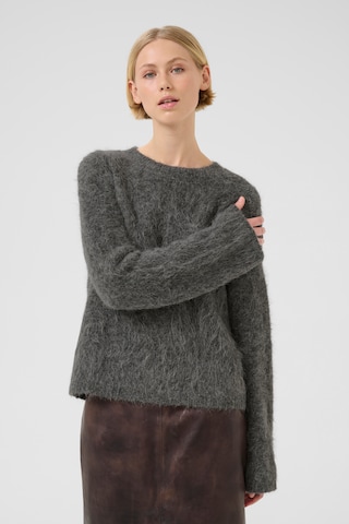 KAREN BY SIMONSEN Sweater 'Teoline' in Grey: front
