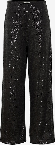 ICHI Pants 'Fauci' in Black: front