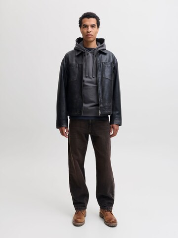 JACK & JONES Sweatshirt 'JJEArchive' in Grey