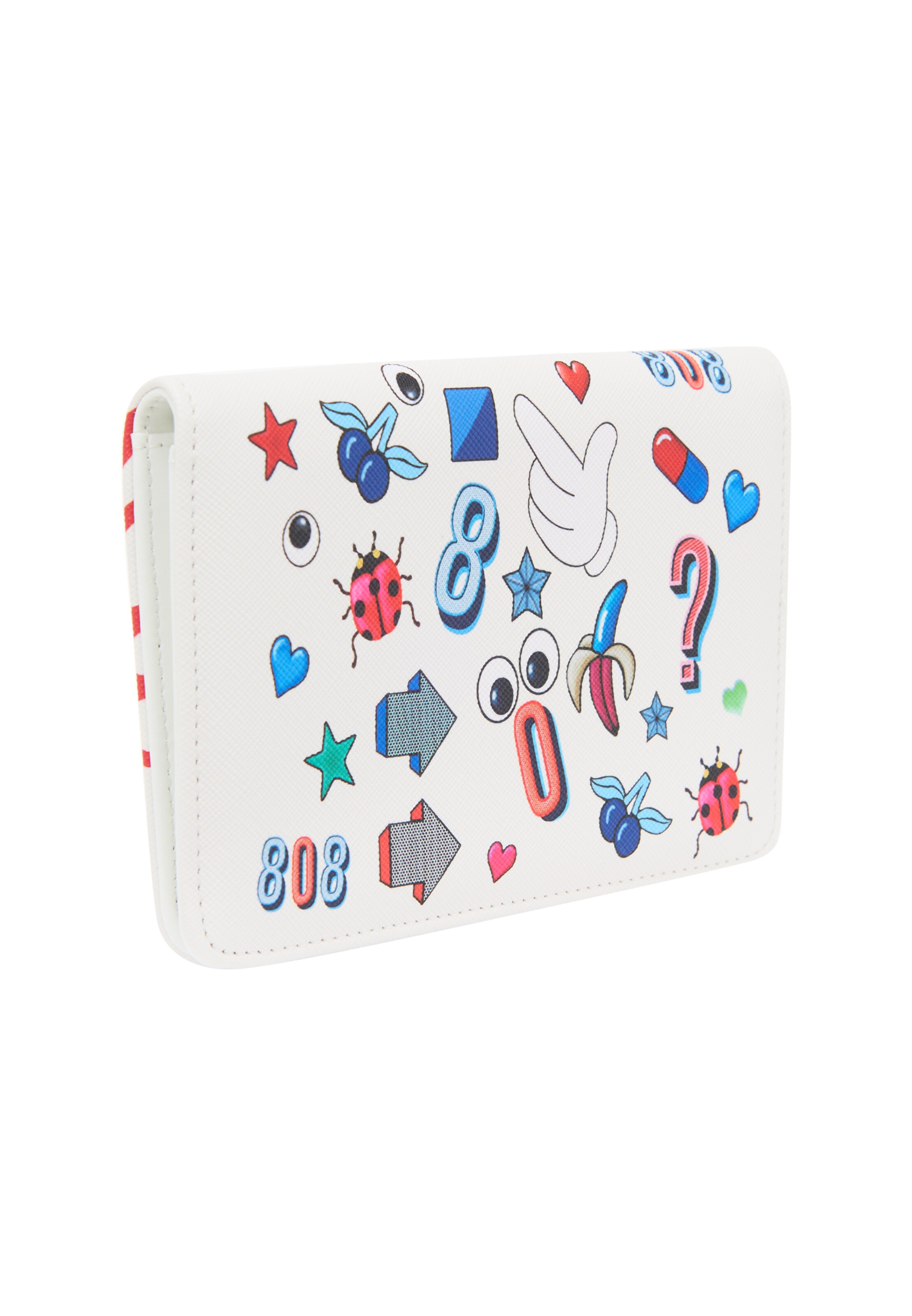 MYMO Wallet 'Pop Eyetheme' in White
