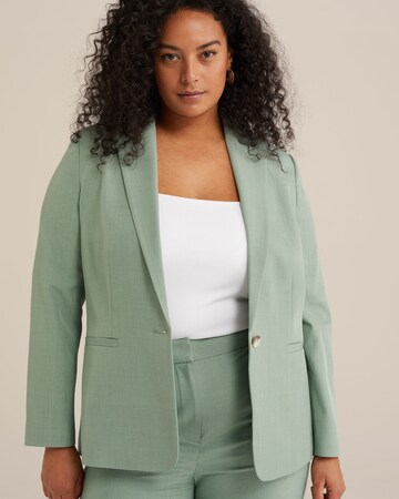 WE Fashion Blazer in Green: front