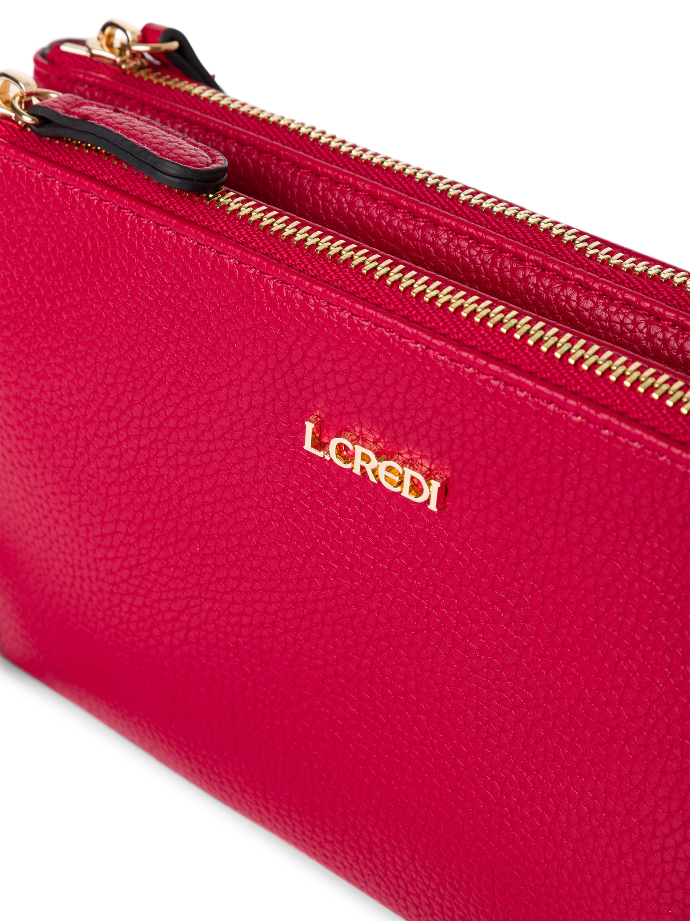 L.CREDI Umhängetasche 'Ella' in Rot