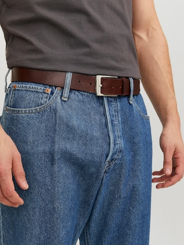 JACK & JONES Belt 'Stockholm' in Brown