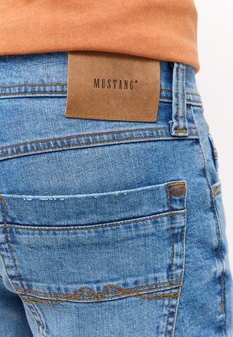 MUSTANG Regular Jeans 'Washington' in Blau