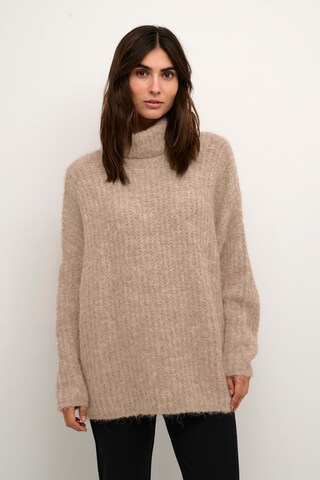 CULTURE Pullover 'Brava' in Beige: Vorderseite