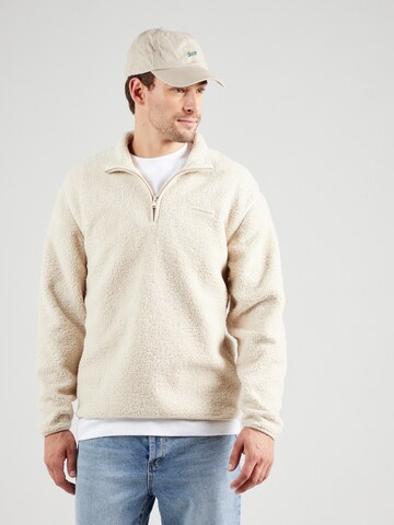 SELECTED HOMME Sweater 'SLHStorm' in Beige: front