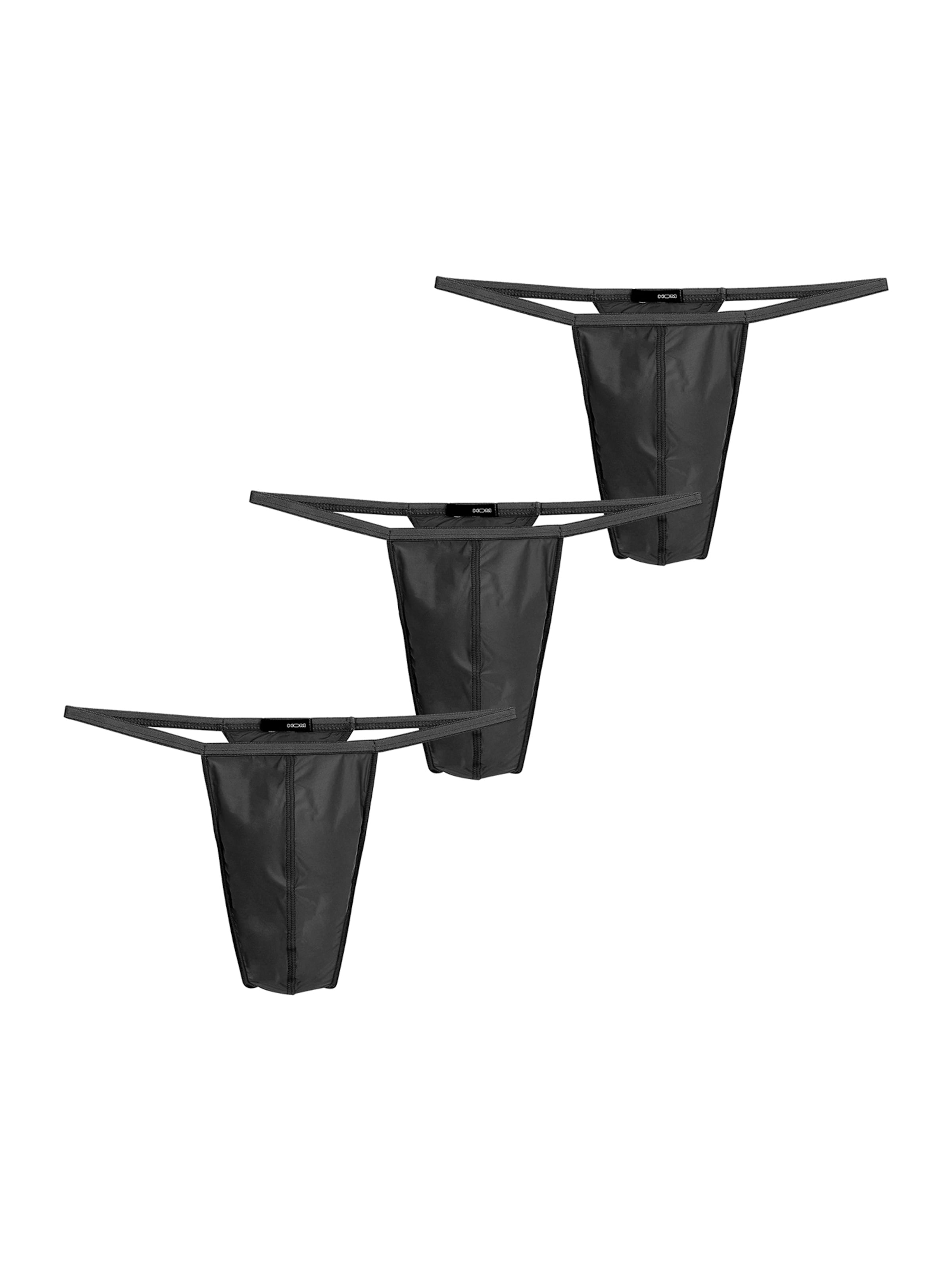 HOM String ' Plumes ' in Schwarz: Vorderseite