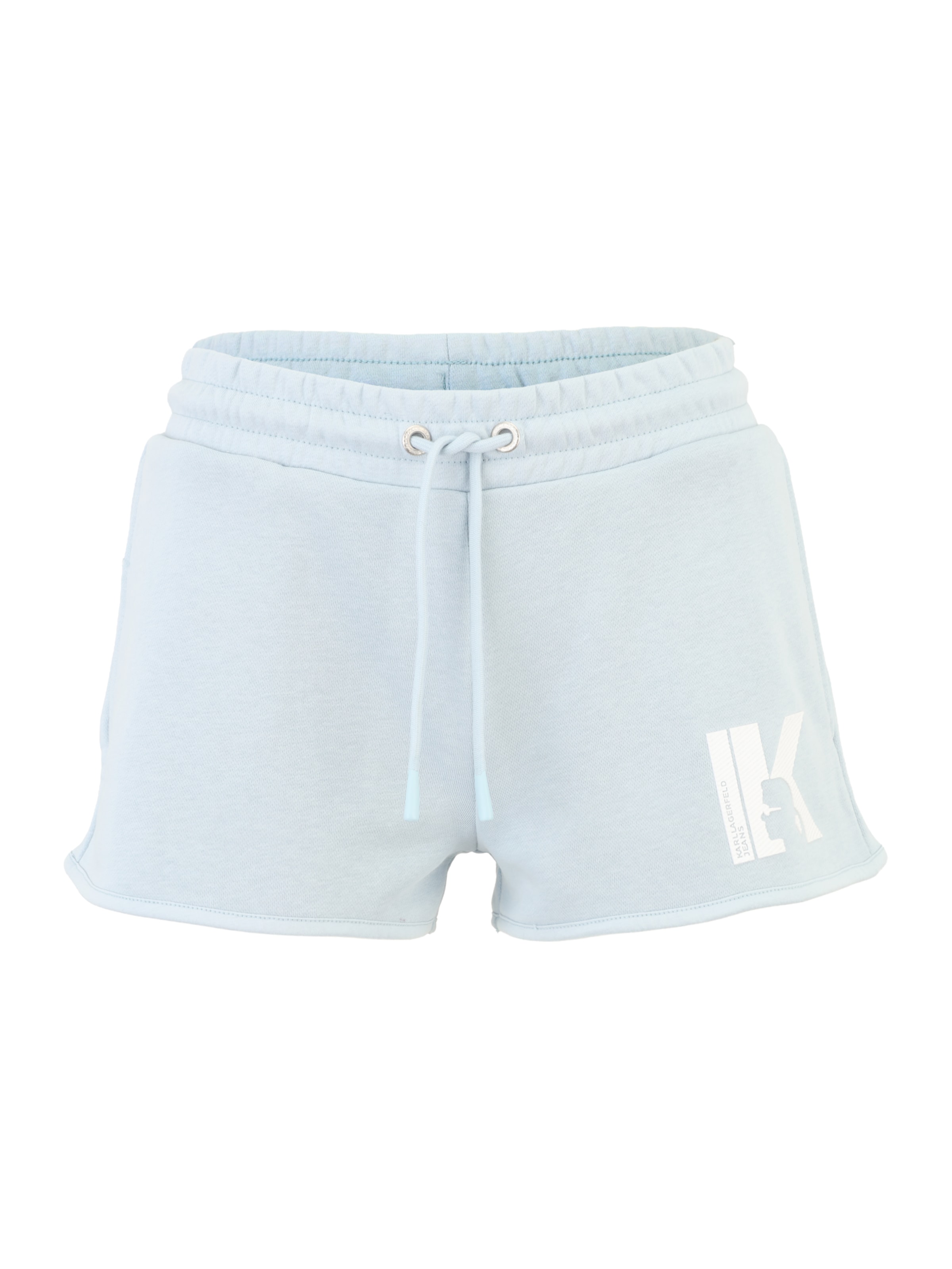 Regular Pantalon KARL LAGERFELD JEANS en bleu : devant