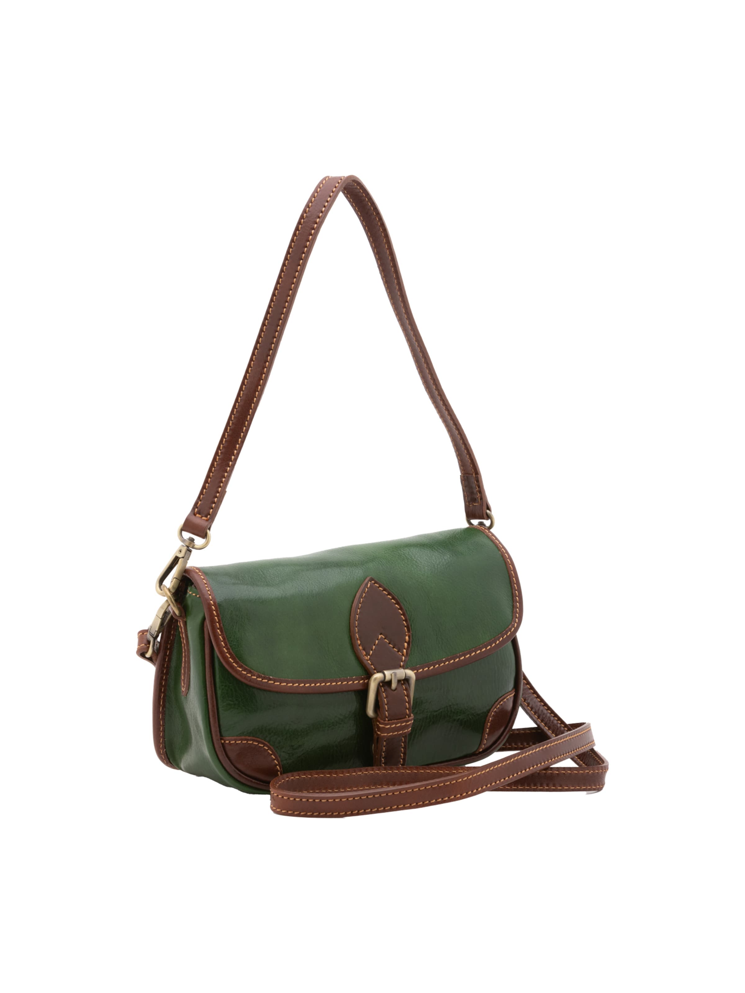 Viola Castellani Shoulder bag in Green: front