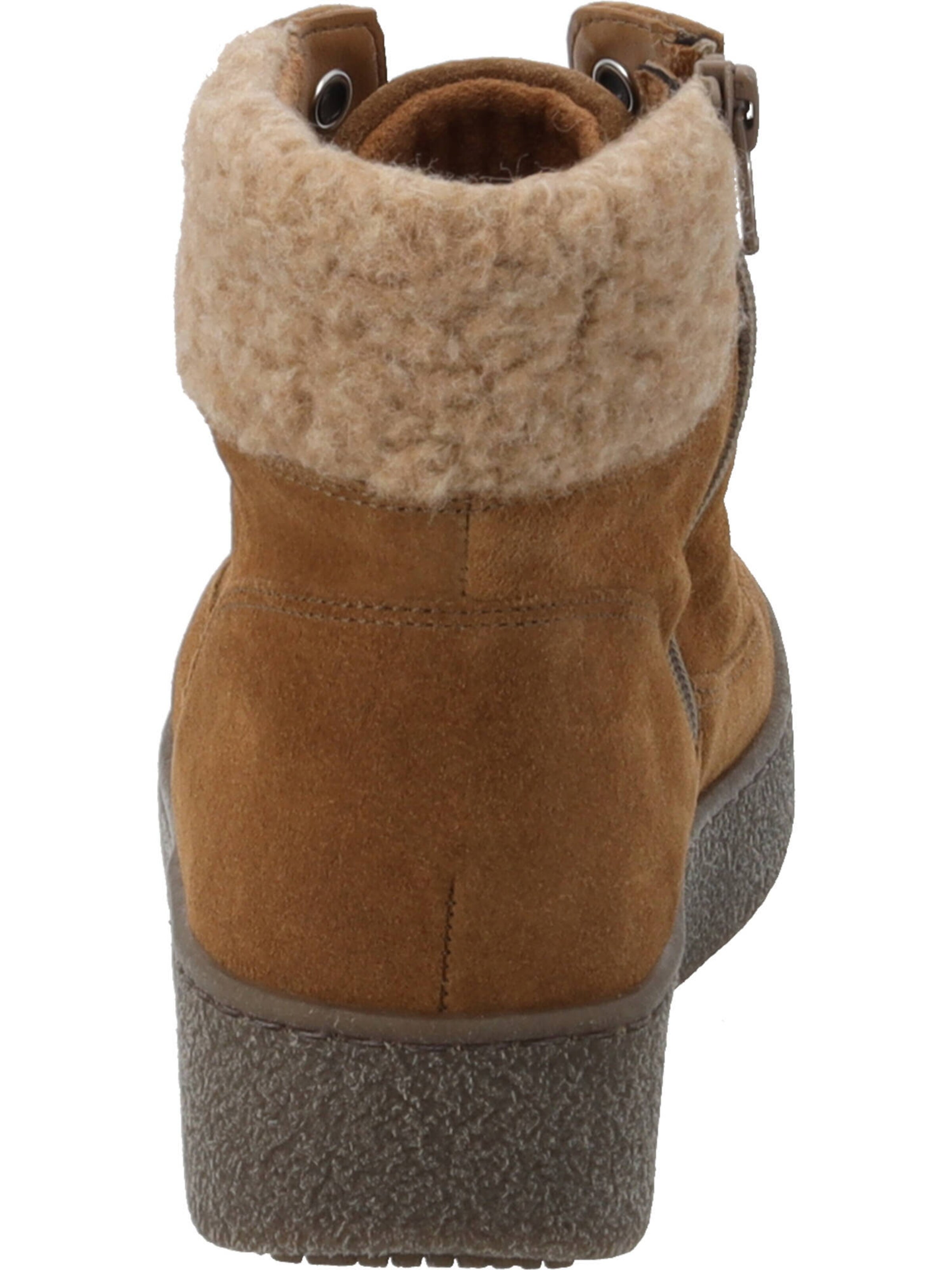 GABOR Lace-Up Ankle Boots in Brown