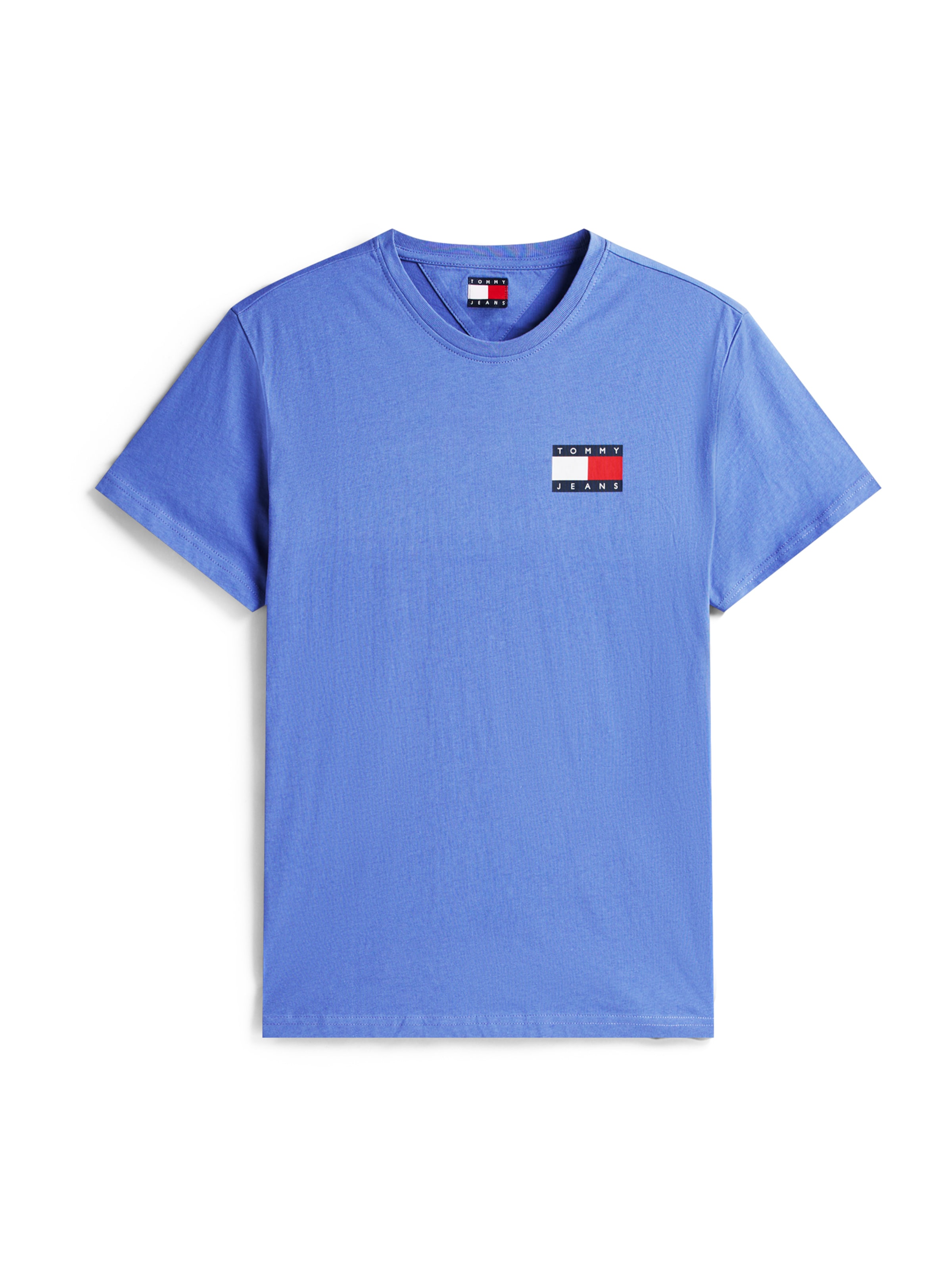 Tricou 'ESSENTIAL' de la Tommy Jeans pe albastru: față