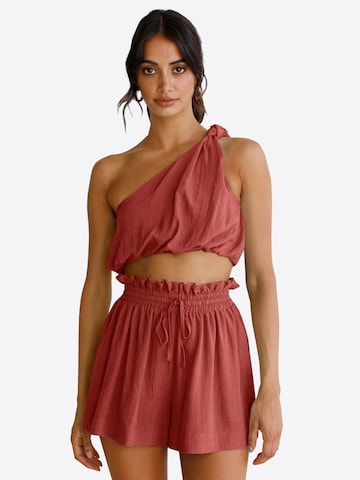 Imily Bela Kostim | rdeča barva