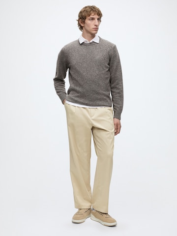 Barbour Pullover 'Essential Tisbury' i grå
