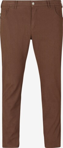 Regular Pantalon ' Baron Galmy ' Charles Colby en marron : devant