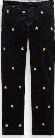 Polo Ralph Laurenregular Hlače - crna boja: prednji dio