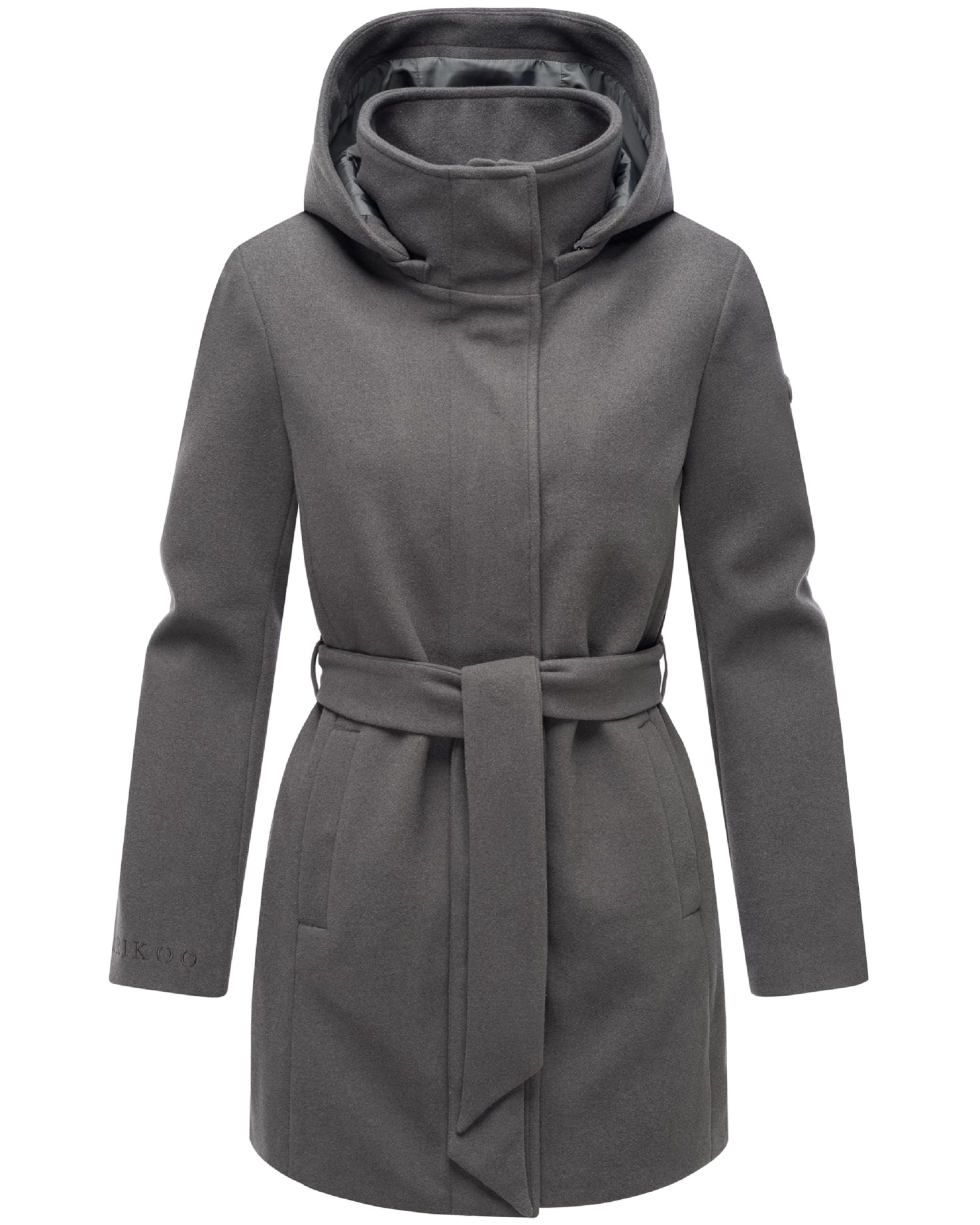 Manteau mi-saison 'Katalinaa 16' MARIKOO en gris