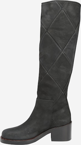 SHABBIES AMSTERDAM Stiefel in Schwarz