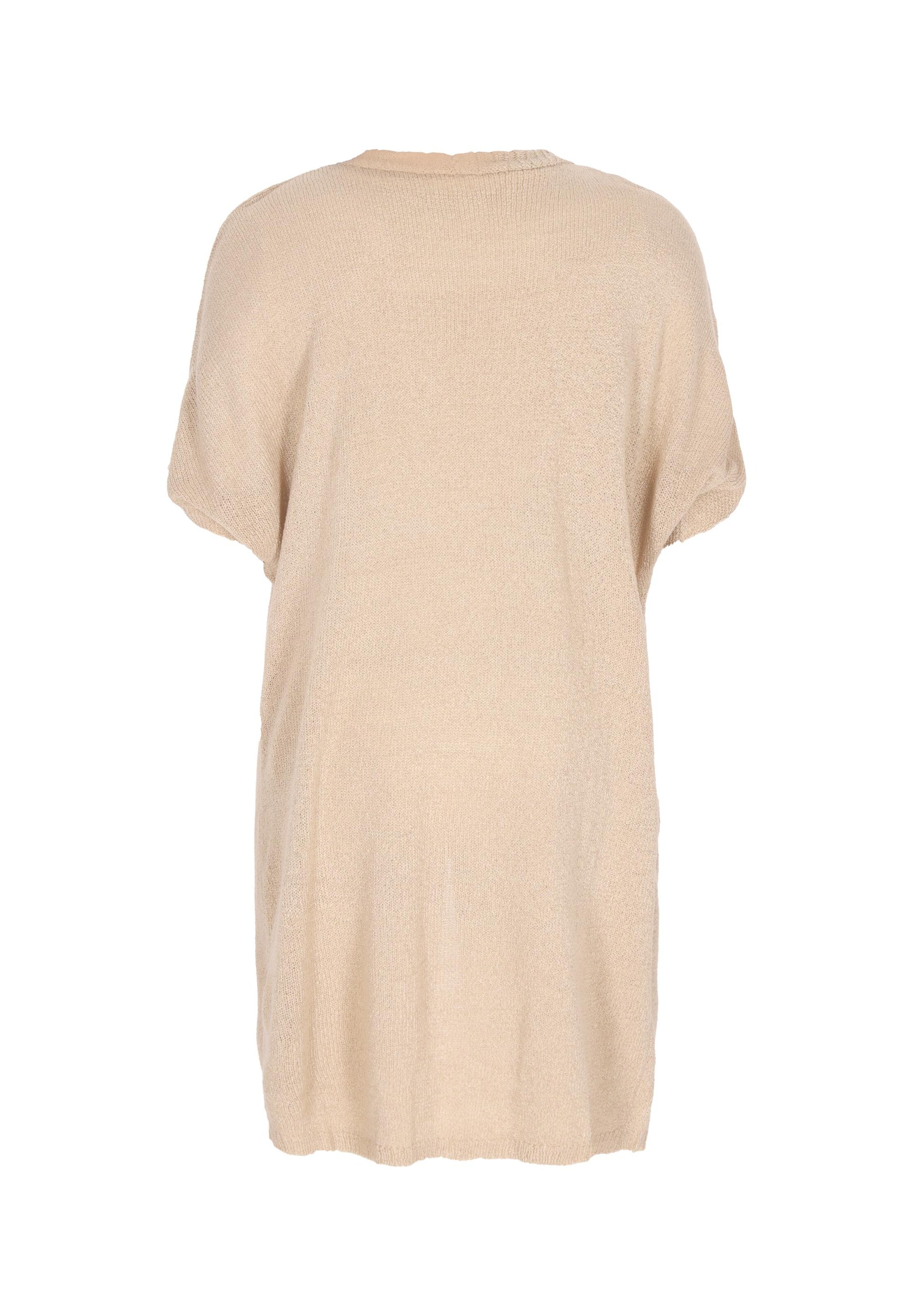 HALEE - Casaco de malha em bege