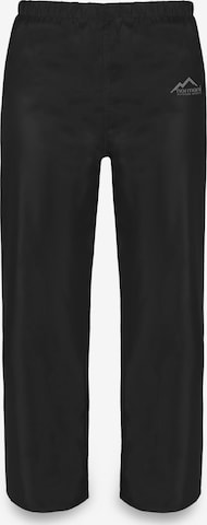 Regular Pantalon fonctionnel 'Tacoma' normani en noir : devant