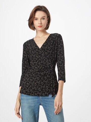 Lauren Ralph Lauren Blouse 'JAINAB' in Zwart: voorkant