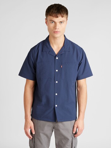 LEVI'S ® - Ajuste confortable Camisa en azul: frente