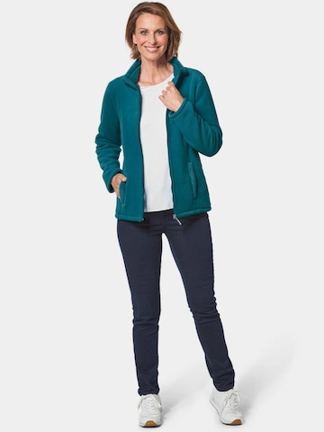 Veste en polaire Goldner en vert