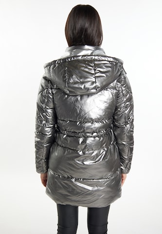 faina Winter Jacket in Silver