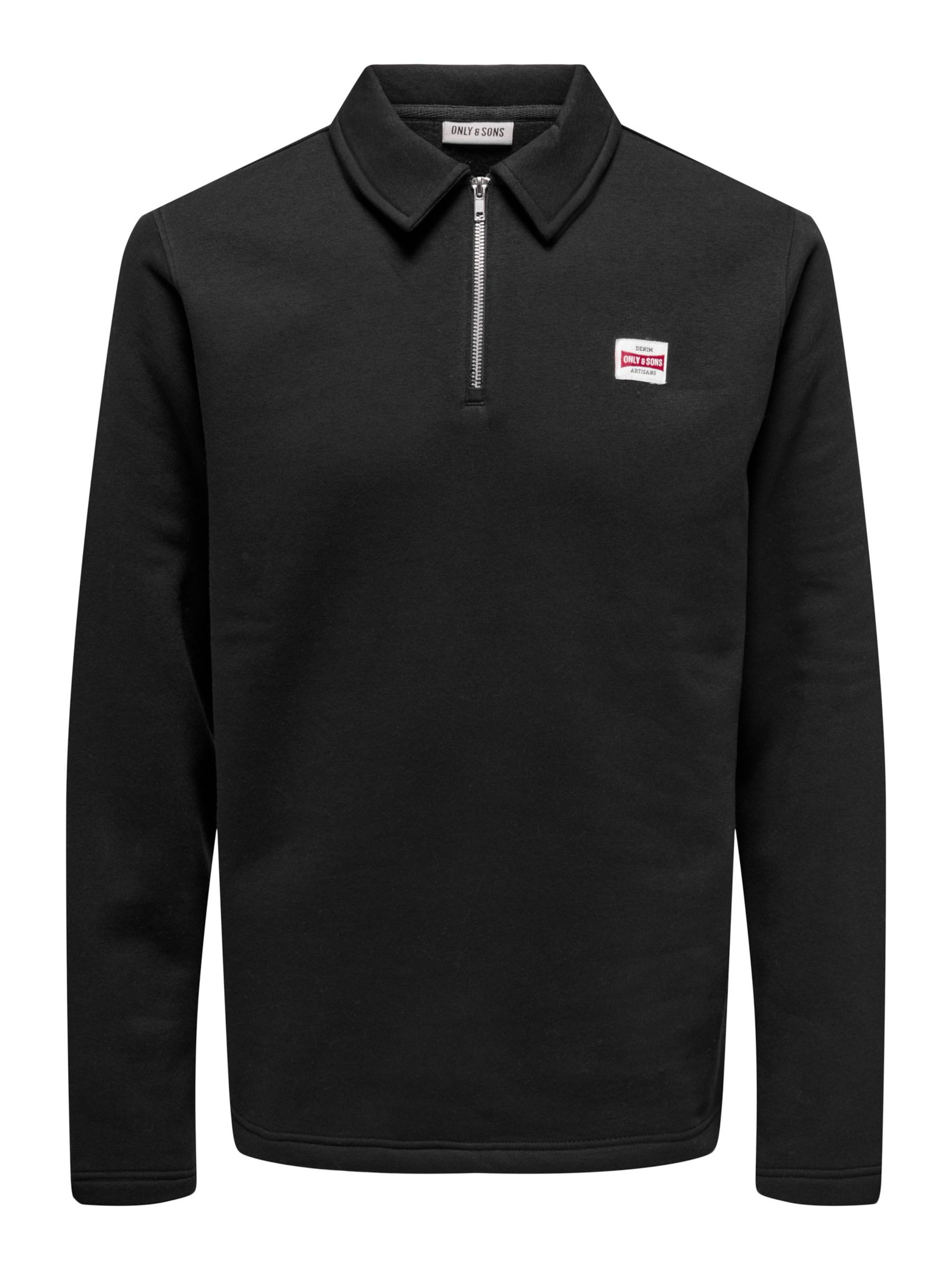 Only & Sons - Sudadera 'ONSDawson' en negro: frente