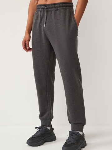Next Tapered Trousers in Grey: front