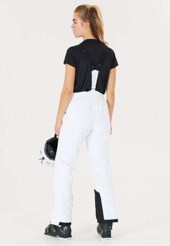 Whistler Regular Workout Pants 'Drizzle' in White