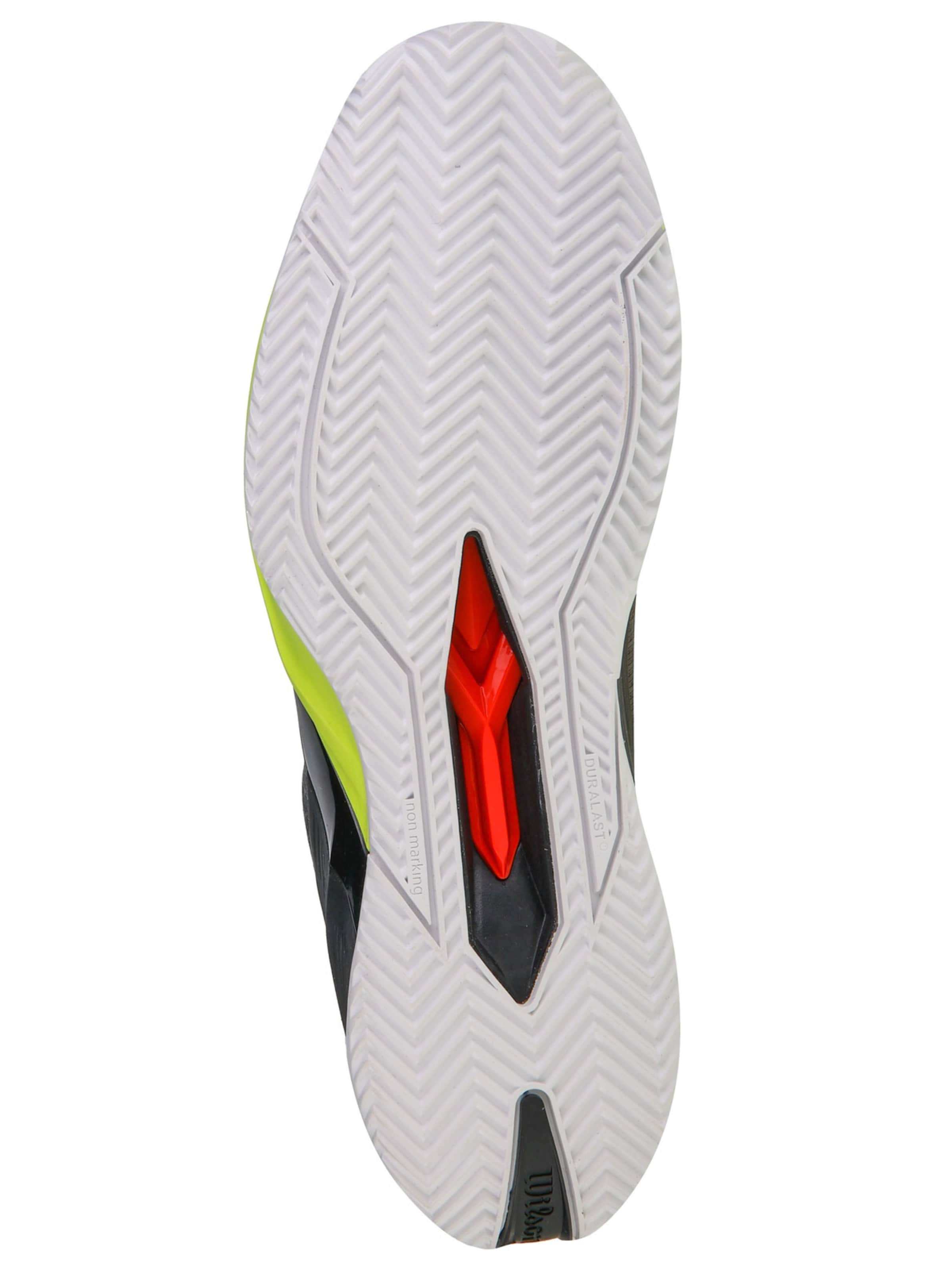 WILSON Sportschoen 'Wilson Rush Pro 4.0 Clay' in Zwart
