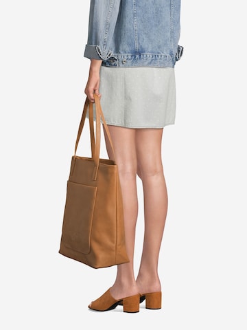 Pepe Jeans Shopper 'Bruna' in Bruin